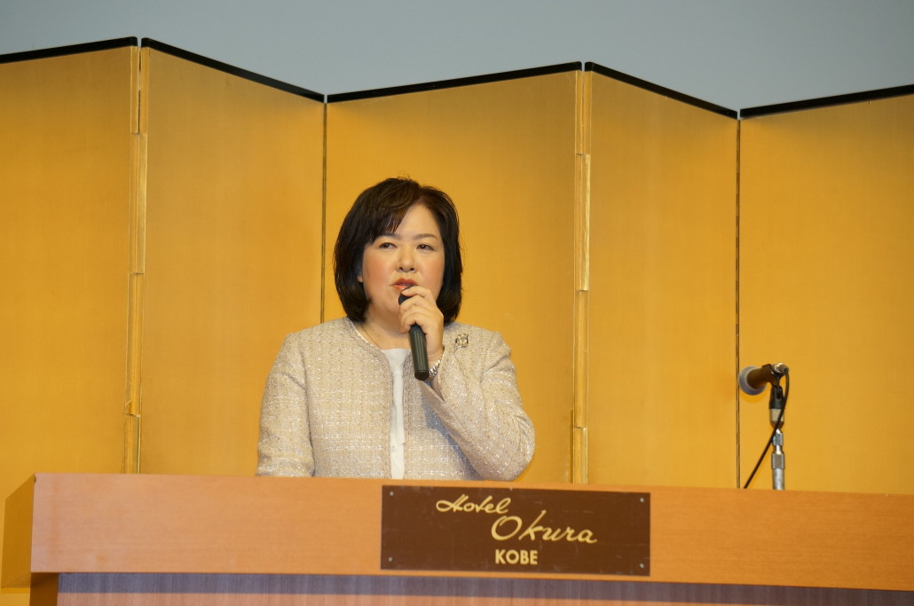 伊藤たかえ　励ます会でご挨拶 イメージ